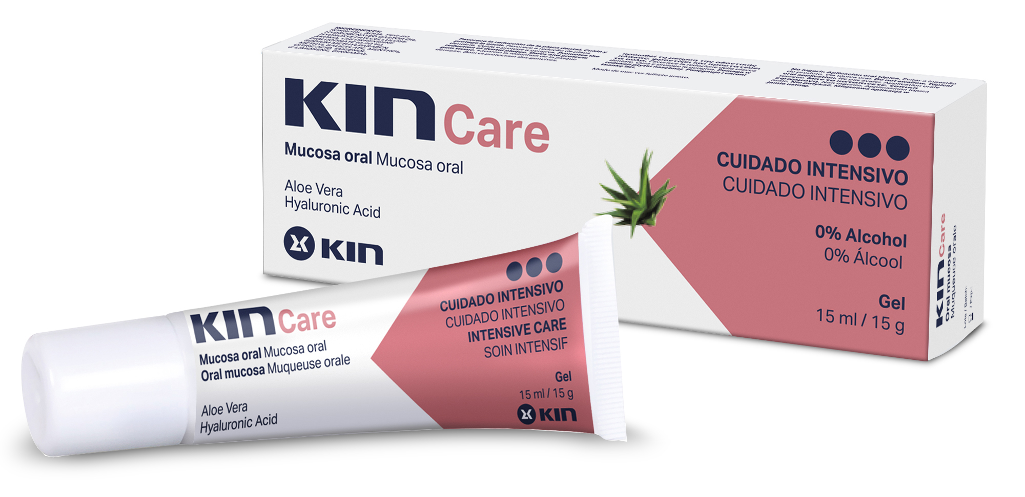 كين هلام عن طريق الفم للغشاء المخاطي عن طريق الفم مع الصبار kin care