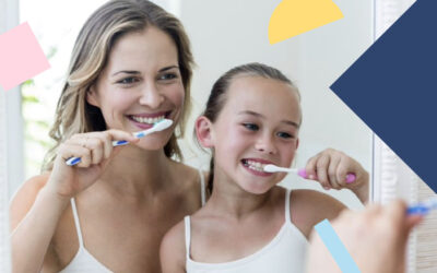 escovação dos dentes das crianças