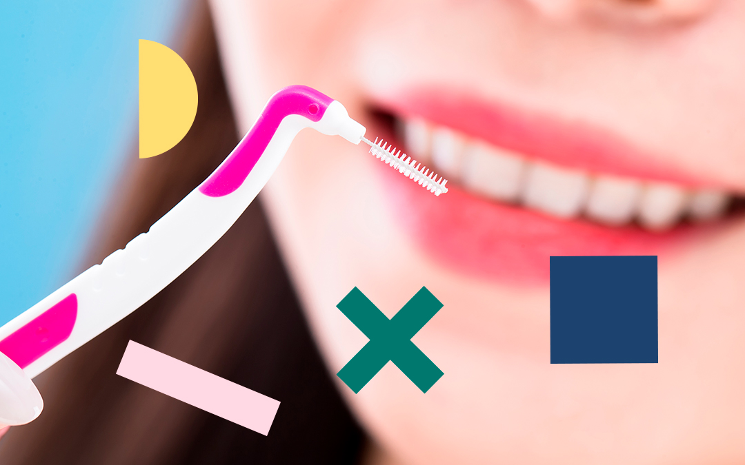 use of interdental brush