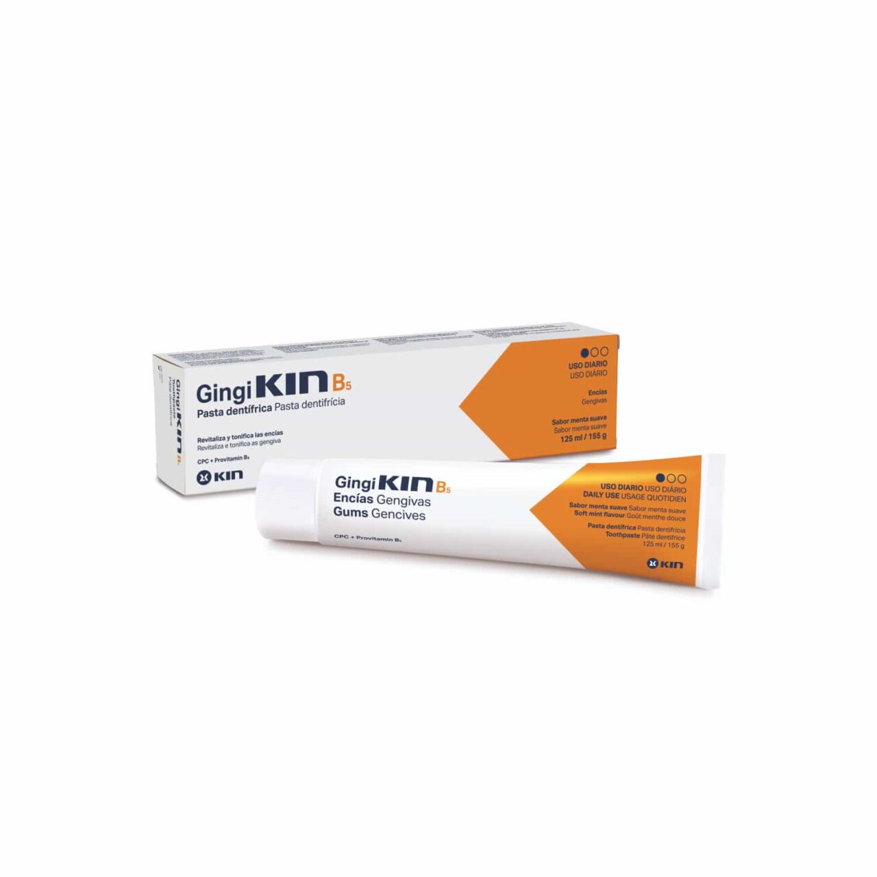 GingiKIN B5 Pasta Dentífrica Enjuague Bucal KIN