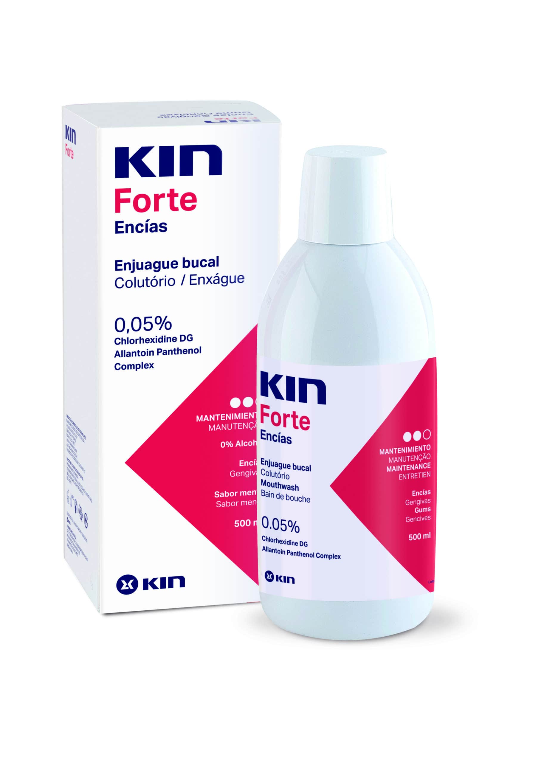 KIN Forte enjuague bucal de 500 ml