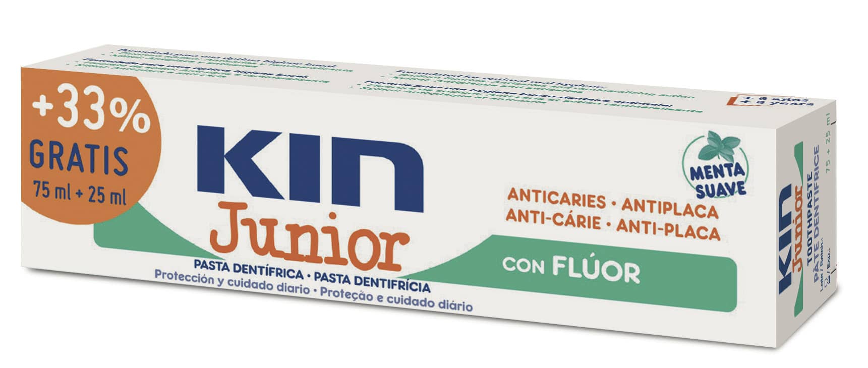 KIN Junior pasta de dientes