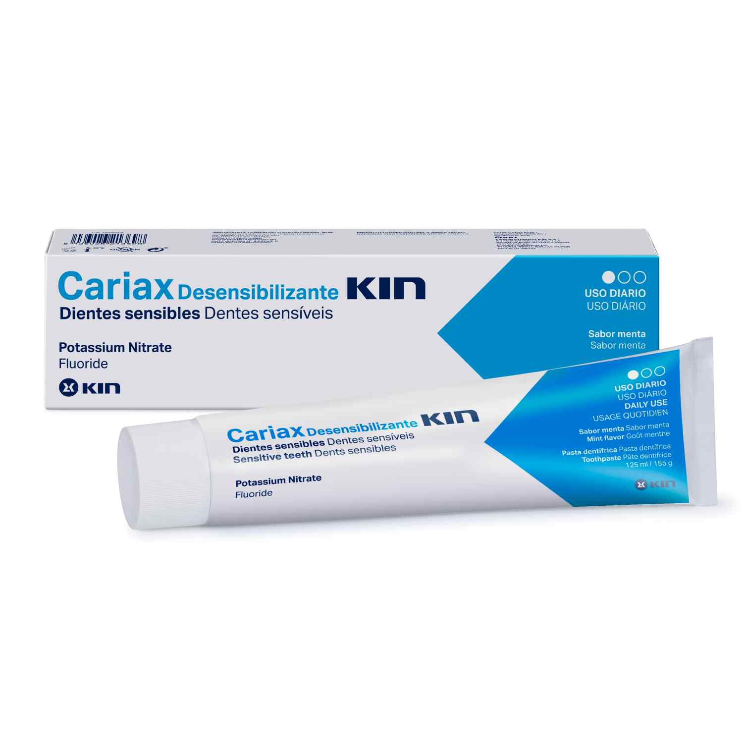 cariax desensibilizante pasta dentifrica 125 ml