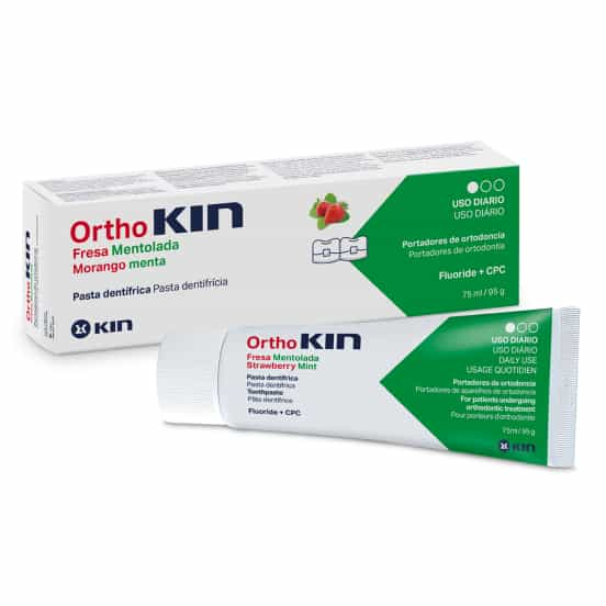 OrthoKIN strawberry minted paste 75ml